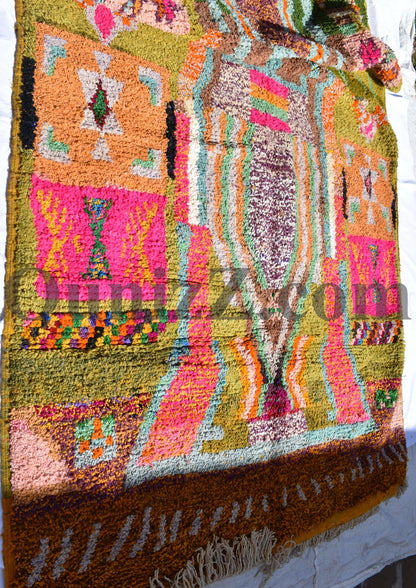 ASLI | Boujaad Rug | 100% wool handmade in Morocco - OunizZ