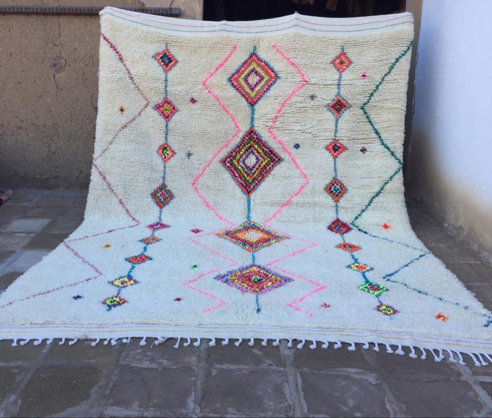 AUZIA | Azilal Rug | 100% wool handmade in Morocco - OunizZ