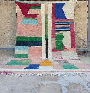 AWINA | Boujaad Rug | 100% wool handmade in Morocco - OunizZ