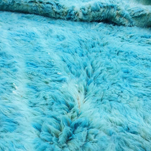 AWWA | 9'5x6'8 Ft | 3x2m | Moroccan Beni Ourain Rug | 100% wool handmade - OunizZ