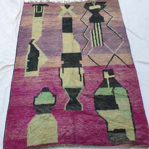 AYSSI | 9'8x6'9 Ft | 2,98x2,11 m | Moroccan Colorful Rug | 100% wool handmade - OunizZ