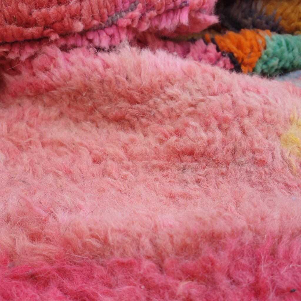 AYZA | 10'8x6'5 Ft | 3,30x1,98 m | Moroccan Colorful Rug | 100% wool handmade - OunizZ