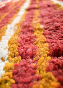 AZALIME | 10'56x6'66 Ft | 322x203 cm | Moroccan red orange Rug | 100% wool handmade - OunizZ