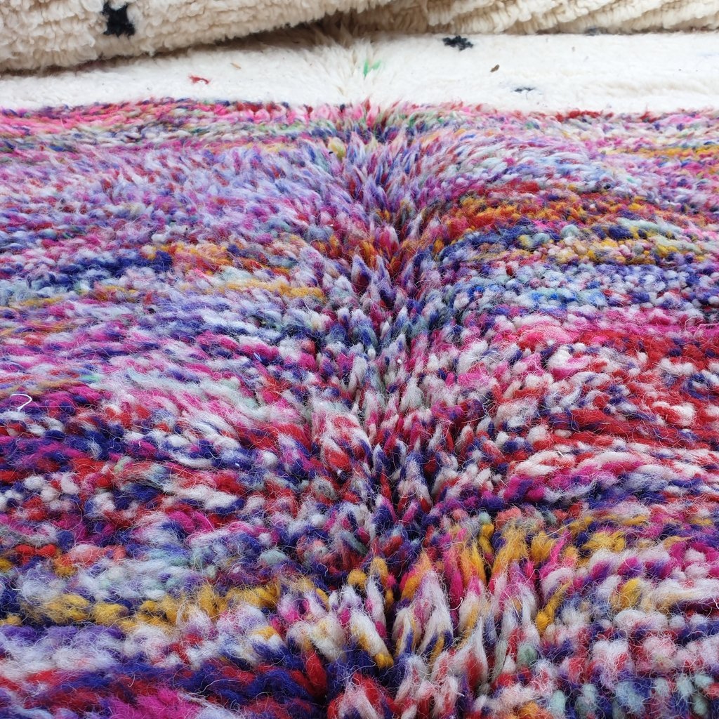 AZIYA | 6'8x10 Ft | 2x3 m | Moroccan Beni Ourain Rug | 100% wool handmade - OunizZ