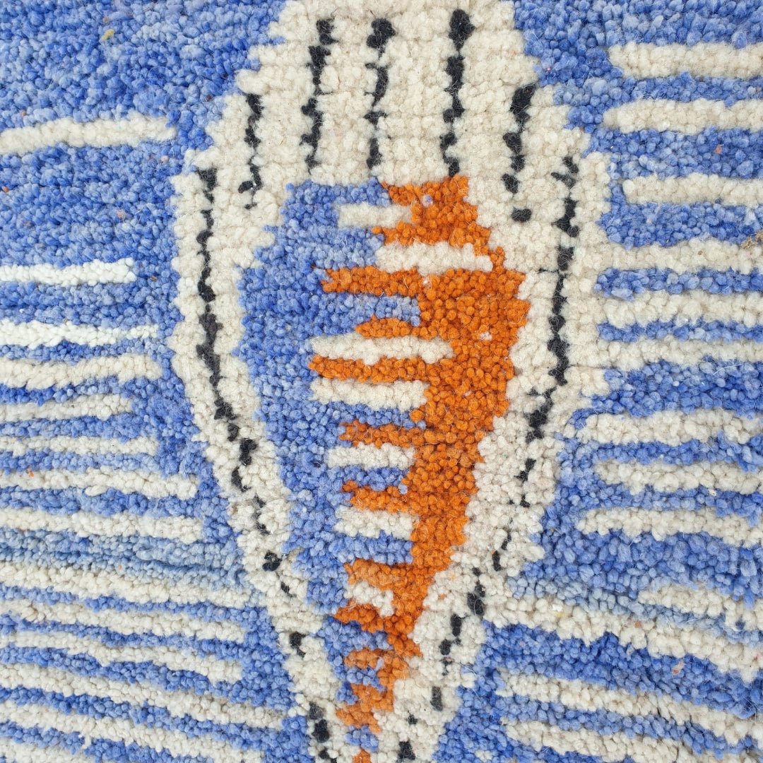 Babalia | MOROCCAN RUG BOUJAD | Moroccan Berber Rug | Colorful Rug Moroccan Carpet | Authentic Handmade Berber Living room Rugs | 13'19x9'64 Ft | 402x294 cm - OunizZ