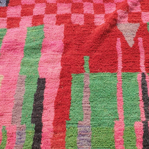 BARAGAZAN | Boujaad Rug 12'8x9'5 Ft 4x3 M | 100% wool handmade in Morocco - OunizZ