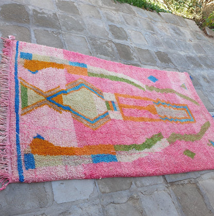 BASIL | Boujaad Rug | 100% wool handmade in Morocco - OunizZ