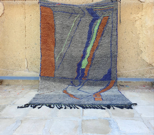 BATUL | Boujaad Rug | 100% wool handmade in Morocco - OunizZ