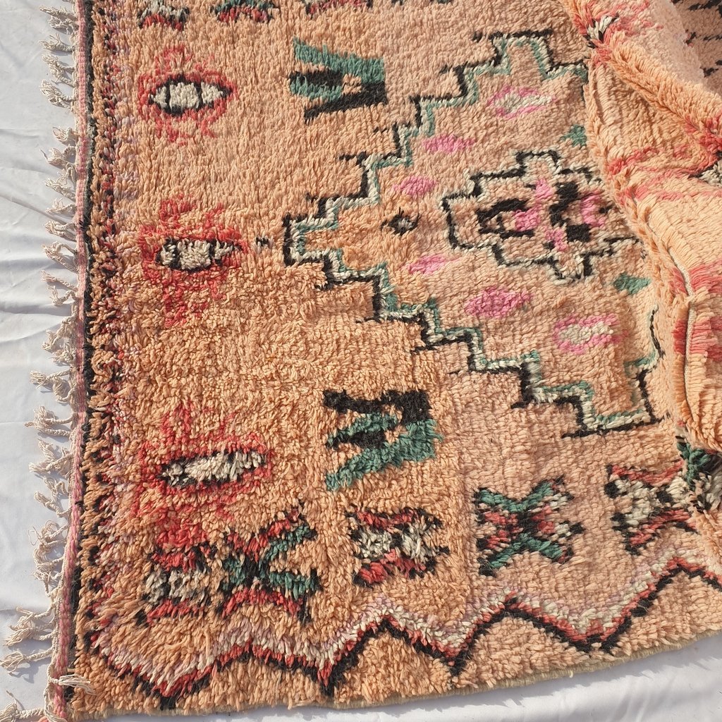BELDIA 2 | 8'53x6'2 Ft | 2,60x1,90 m | Moroccan VINTAGE STYLE Colorful Rug | 100% wool handmade - OunizZ