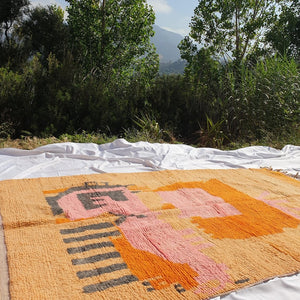 BERGSEN | 8'76x5'41 Ft | 2,67x1,65 m | Moroccan Colorful Rug | 100% wool handmade - OunizZ