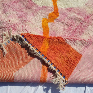 BITOUIBA (Ultra Fluffy Beni rug) | 12'8x10 Ft | 3,90x3,06 m | Moroccan Beni Ourain Rug | 100% wool handmade - OunizZ