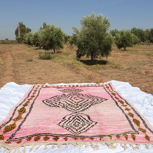 BIWARDA | Boujaad Rug 13'3x9'6 Ft | 4x3 m | 100% wool handmade in Morocco - OunizZ