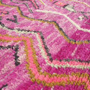Bllara - MOROCCAN RUG BOUJAAD | Moroccan Berber Rug | Colorful Rug Moroccan Carpet | Authentic Handmade Berber Bedroom Rugs | 9'71x6'73 Ft | 296x205 cm - OunizZ