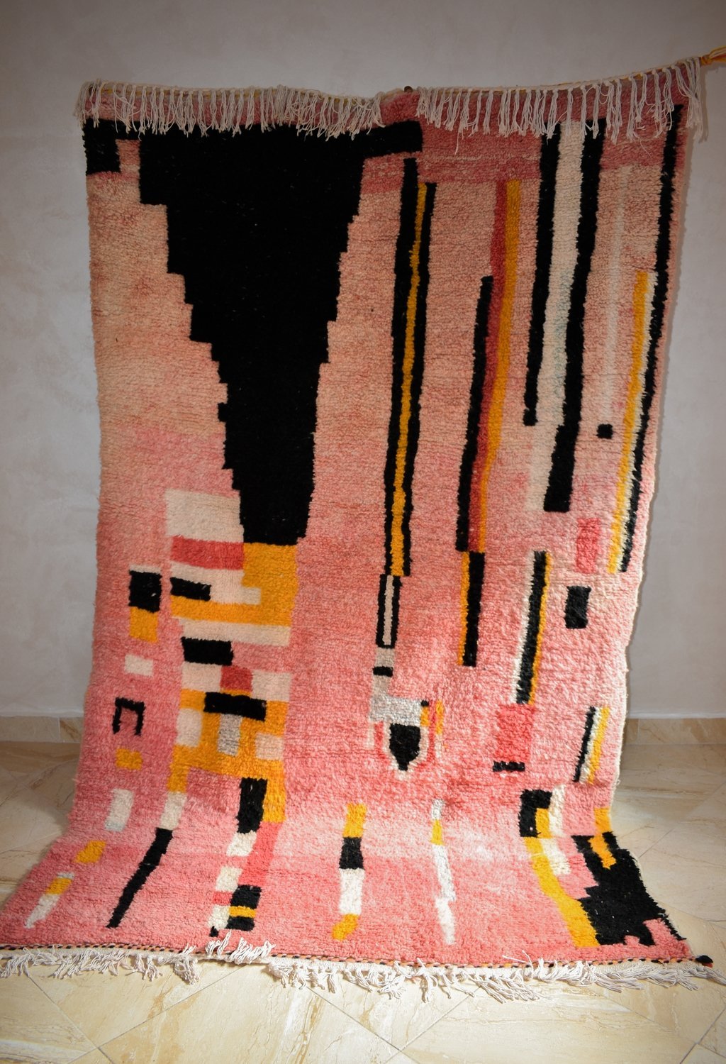 BOKTI | Boujaad Rug | 100% wool handmade in Morocco - OunizZ