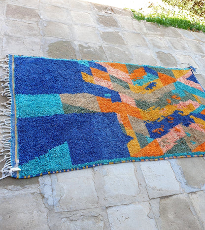 BUREDYMA | Boujaad Rug | 100% wool handmade in Morocco - OunizZ