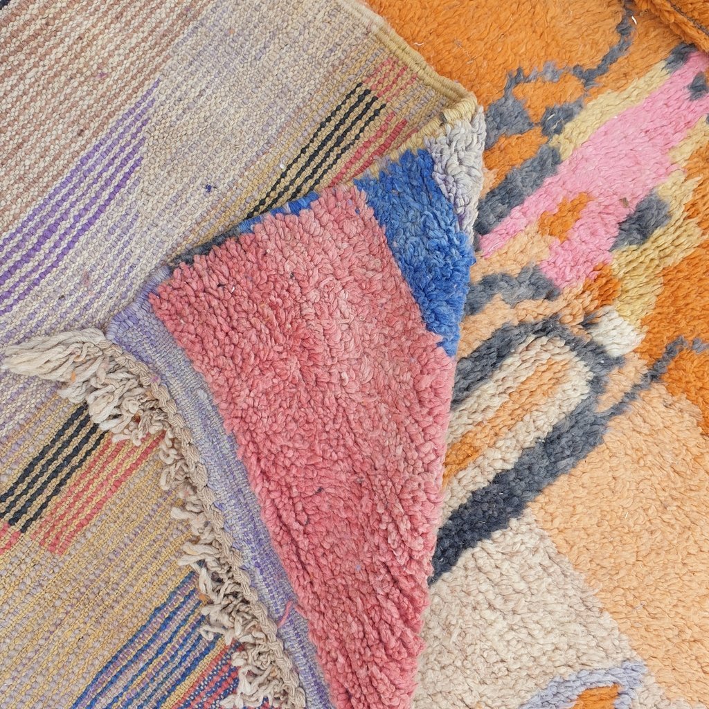 BYBANO | 9'4x6'5 Ft | 287x197 cm | Moroccan Colorful Rug | 100% wool handmade - OunizZ