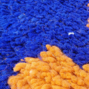 CARA | 9'5x6 Ft | 3x2 m | Moroccan Colorful Rug | 100% wool handmade - OunizZ