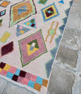 CHAMA | Boujaad Rug | 100% wool handmade in Morocco - OunizZ