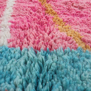 CHAMSSI | 10'2x6'4 Ft | 310x194 cm | Moroccan Colorful Rug | 100% wool handmade - OunizZ