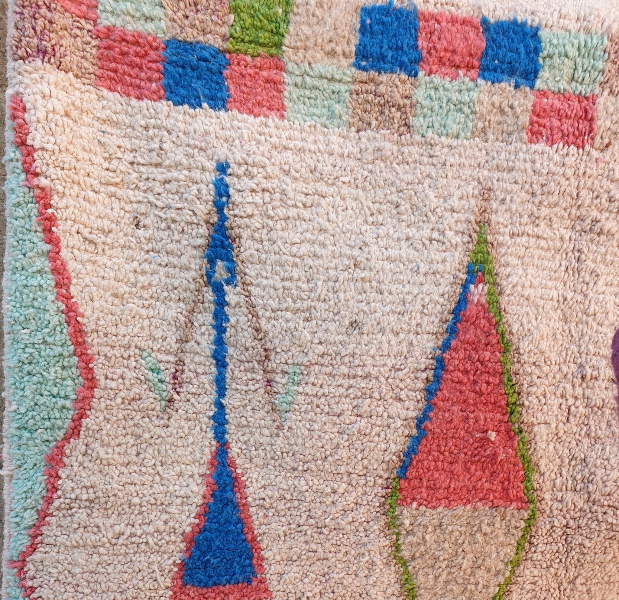 CHILMUMA | Boujaad Rug | 100% wool handmade in Morocco - OunizZ