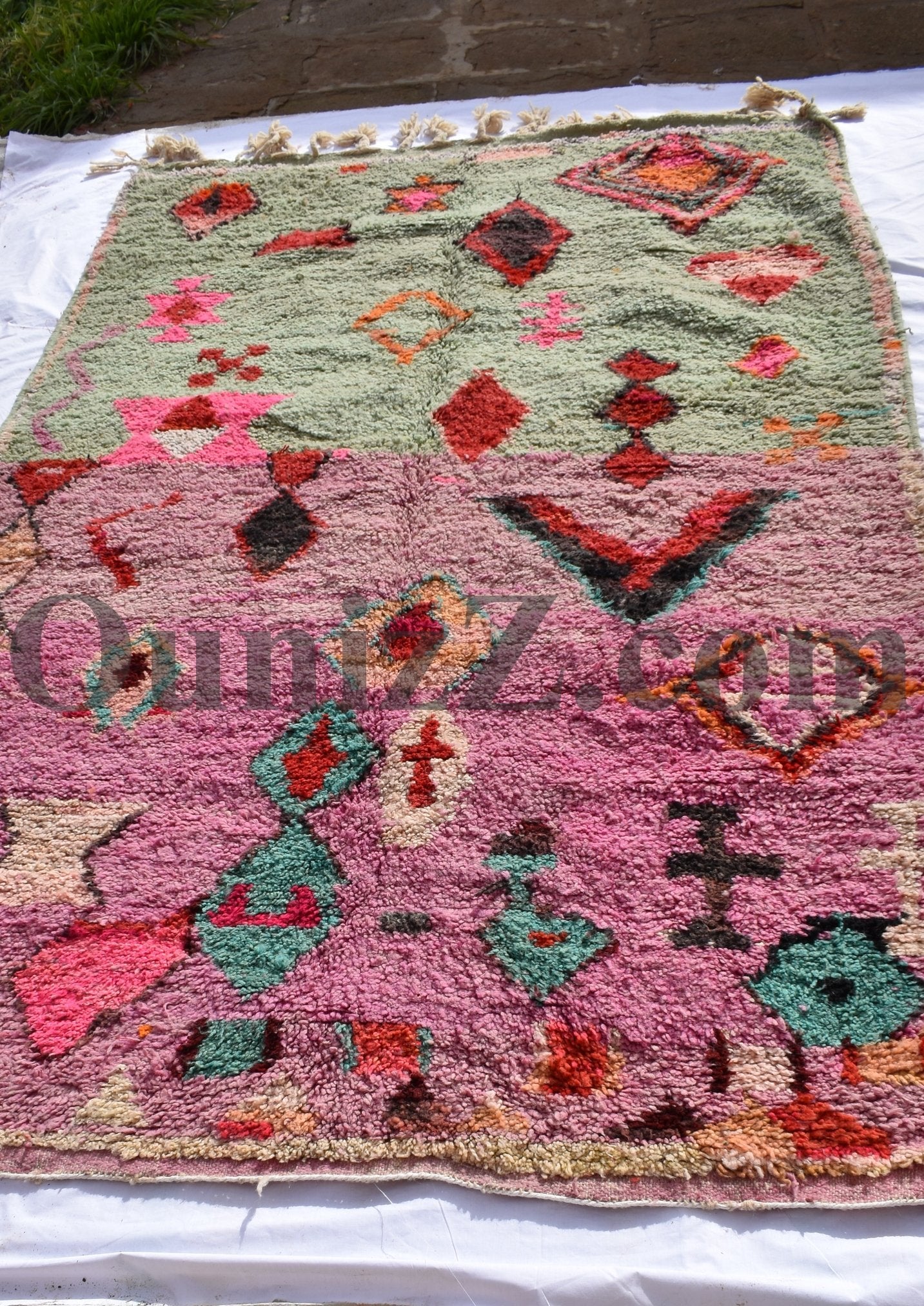 COLCHI | Boujaad Rug | 100% wool handmade in Morocco - OunizZ