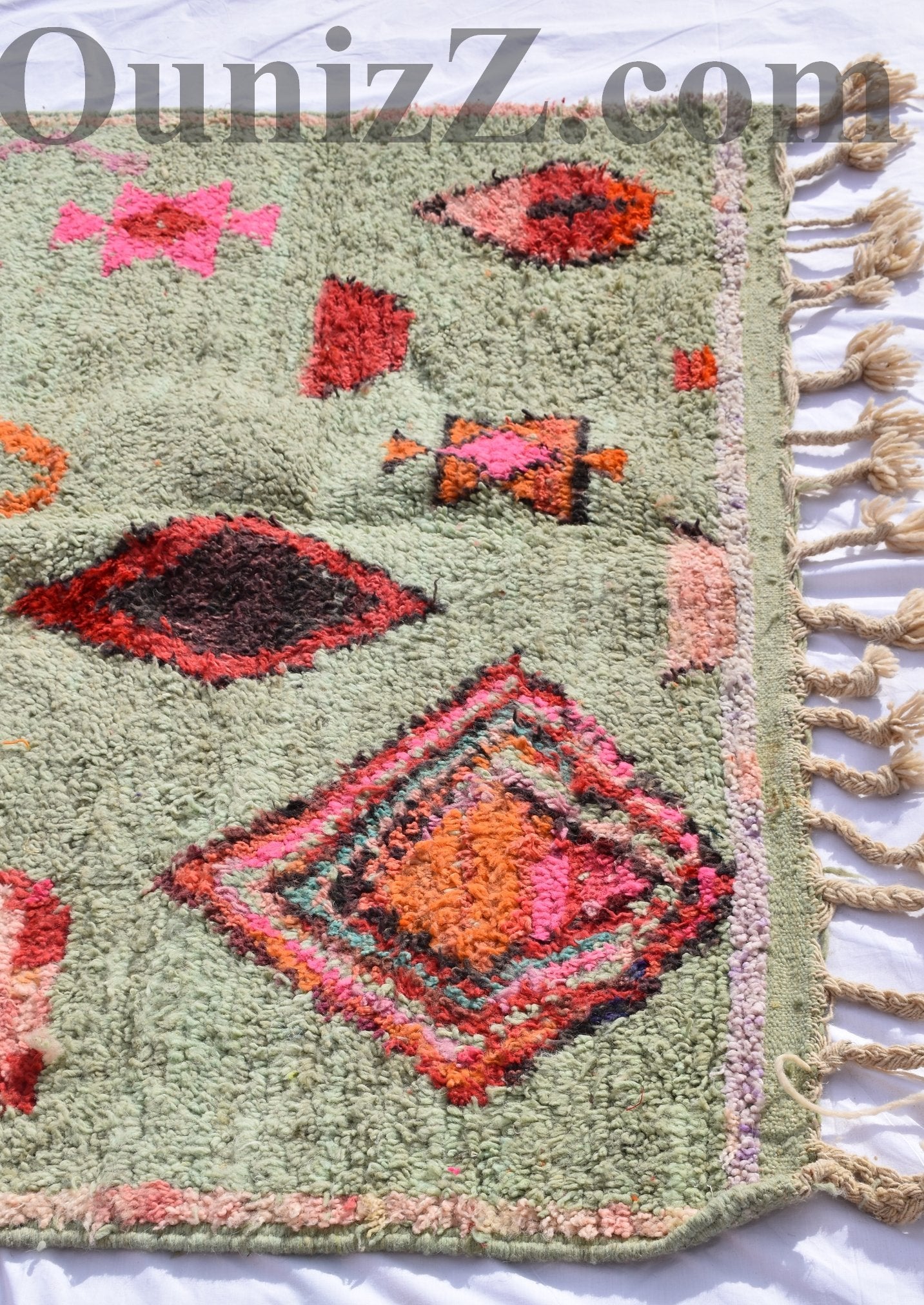 COLCHI | Boujaad Rug | 100% wool handmade in Morocco - OunizZ