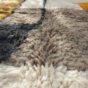 Customized ARNABA | 2,55x2,55 m | Moroccan Beni Ourain Rug | 100% wool handmade - OunizZ