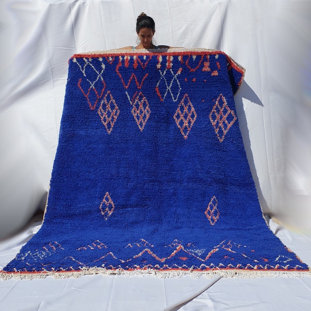 Customized Boujaad Rug 2 | 100% wool handmade in Morocco - OunizZ