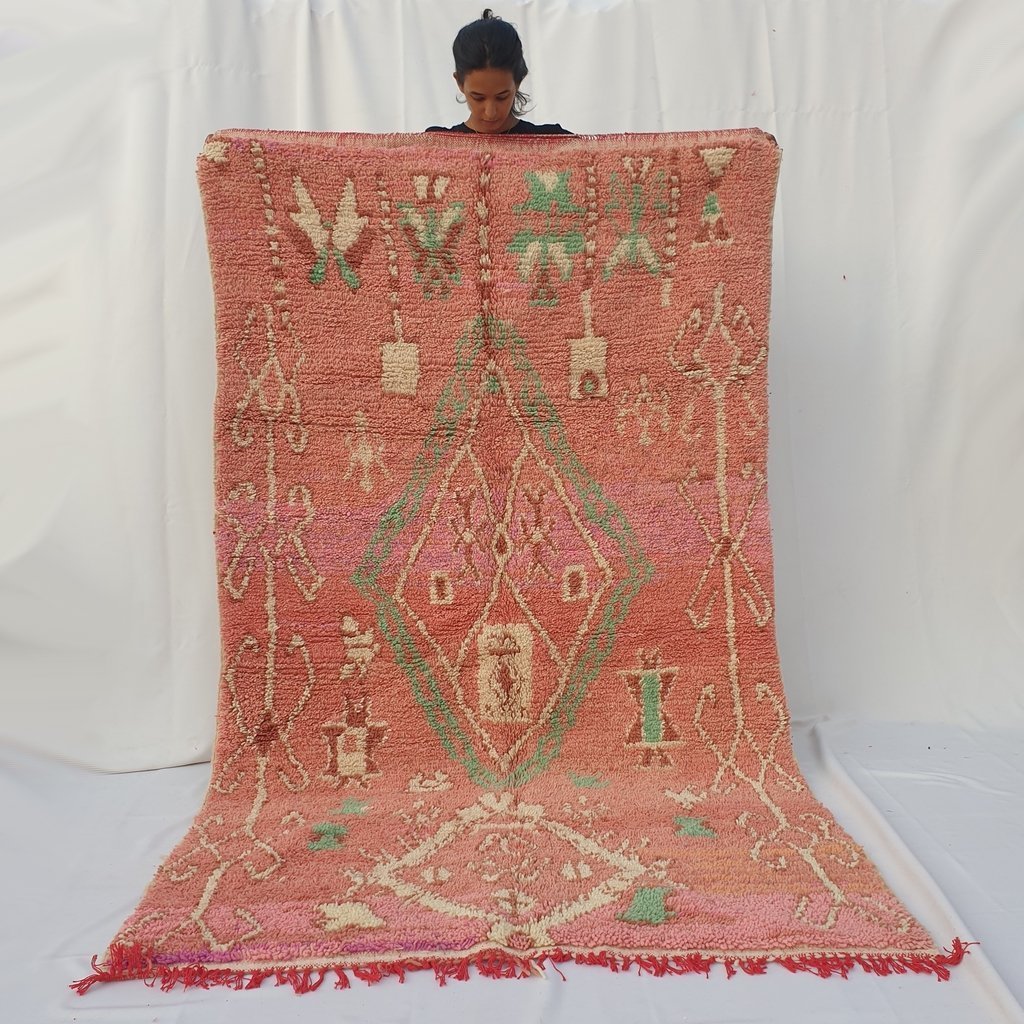 Customized GARMA | 2,5x2 m | Moroccan VINTAGE STYLE Colorful Rug | 100% wool handmade - OunizZ