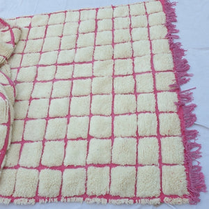 Customized GOUTA | 12x6 Ft | Moroccan Beni Ourain Rug | 100% wool handmade - OunizZ