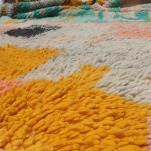 CUSTOMIZED GRANA | 3,16x2,4 m | Moroccan Colorful Rug | 100% wool handmade - OunizZ