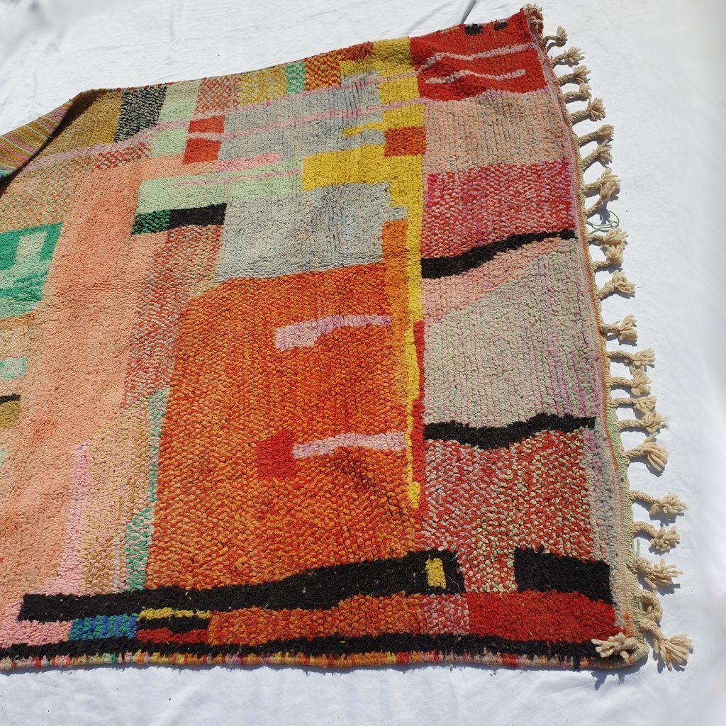 Customized GRANA | 3x2 m | Moroccan Colorful Rug | 100% wool handmade - OunizZ