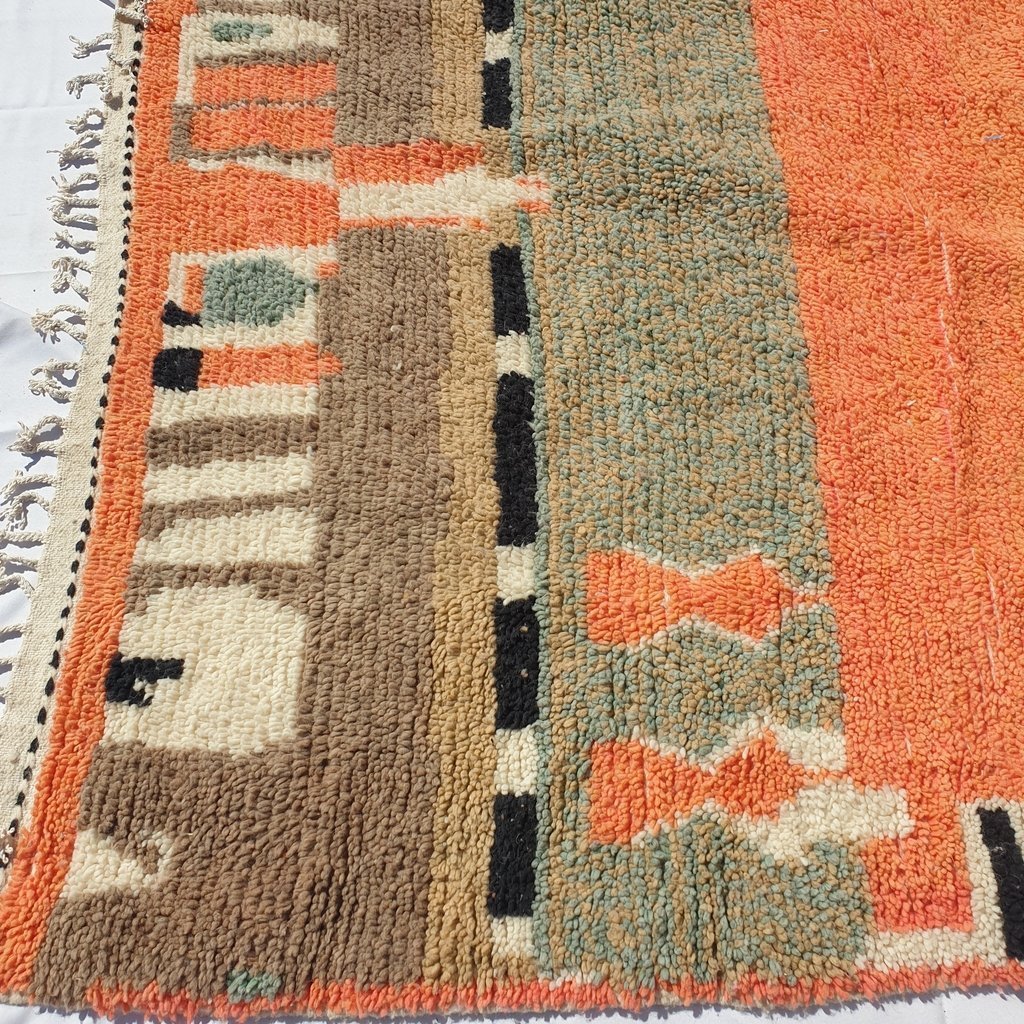 Customized KHOKHA | 250x210 cm | Moroccan Colorful Rug | 100% wool handmade - OunizZ