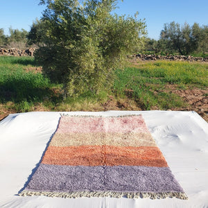 Customized Lavme | Moroccan Rug Beni Ourain | 250x200 cm | 100% wool handmade - OunizZ