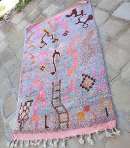 Customized mixed AROME x CHALHA x GRICA | 8x6 Ft | Moroccan Rug | 100% wool handmade - OunizZ