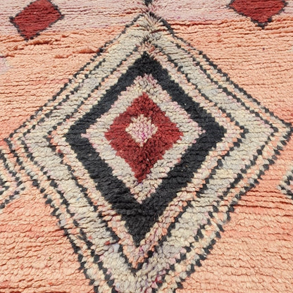 Customized OURIOUI | 6'2x4'6 Ft | 190x140 cm | Moroccan Colorful Rug | 100% wool handmade - OunizZ