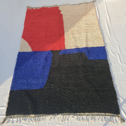 Customized SAADIA | 10x6 Ft | 3x2 m | Moroccan Colorful Rug | 100% wool handmade - OunizZ