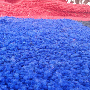 Customized SAADIA | 10x6 Ft | 3x2 m | Moroccan Colorful Rug | 100% wool handmade - OunizZ
