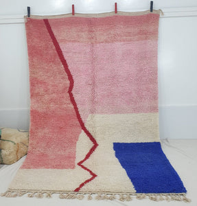 Customized TOUIBA | 3x2 m | Moroccan Colorful Rug | 100% wool handmade - OunizZ