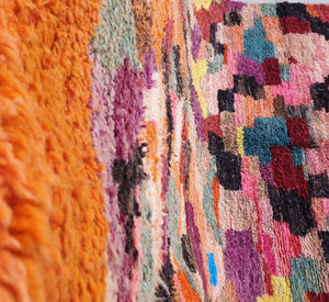 DAHBIA | Boujaad Rug | 100% wool handmade in Morocco - OunizZ