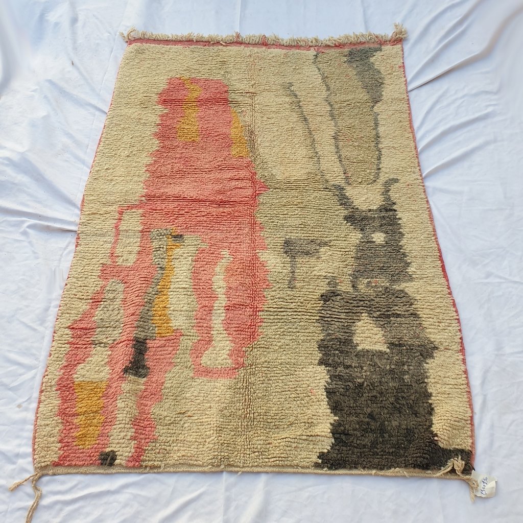 DANJALA | 8x5 Ft | 2,5x1,6 m | Moroccan Colorful Rug | 100% wool handmade - OunizZ