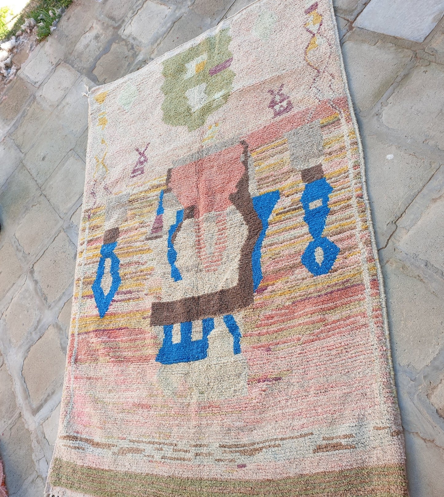 DARBALA | Boujaad Rug | 100% wool handmade in Morocco - OunizZ