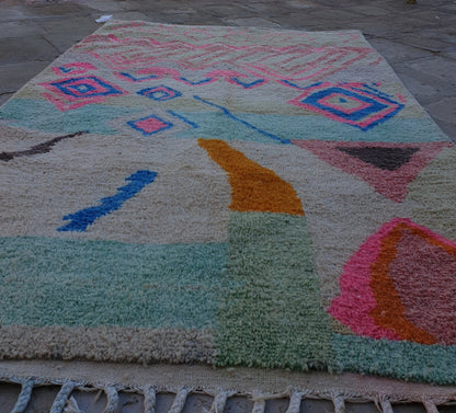 DELINA | Boujaad Rug | 100% wool handmade in Morocco - OunizZ