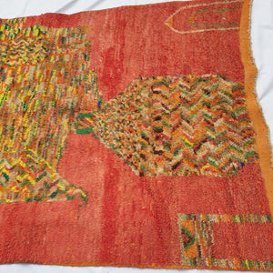 FALTA | 8'5x5 Ft | 2,5x1,5 m | Moroccan Colorful Rug | 100% wool handmade - OunizZ