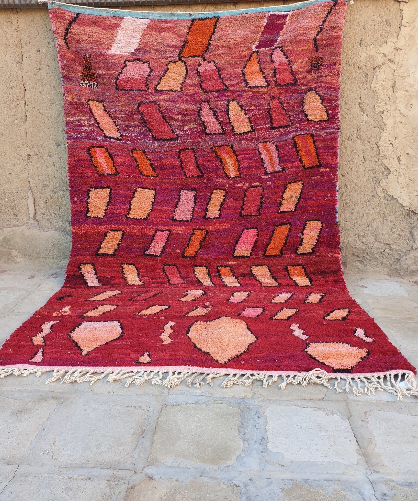 FARISA | Boujaad Rug | 100% wool handmade in Morocco - OunizZ
