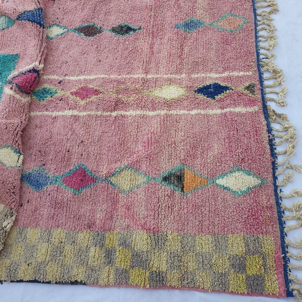 FARKA | 10x6'9 Ft | 305x209 cm | Moroccan Colorful Rug | 100% wool handmade - OunizZ