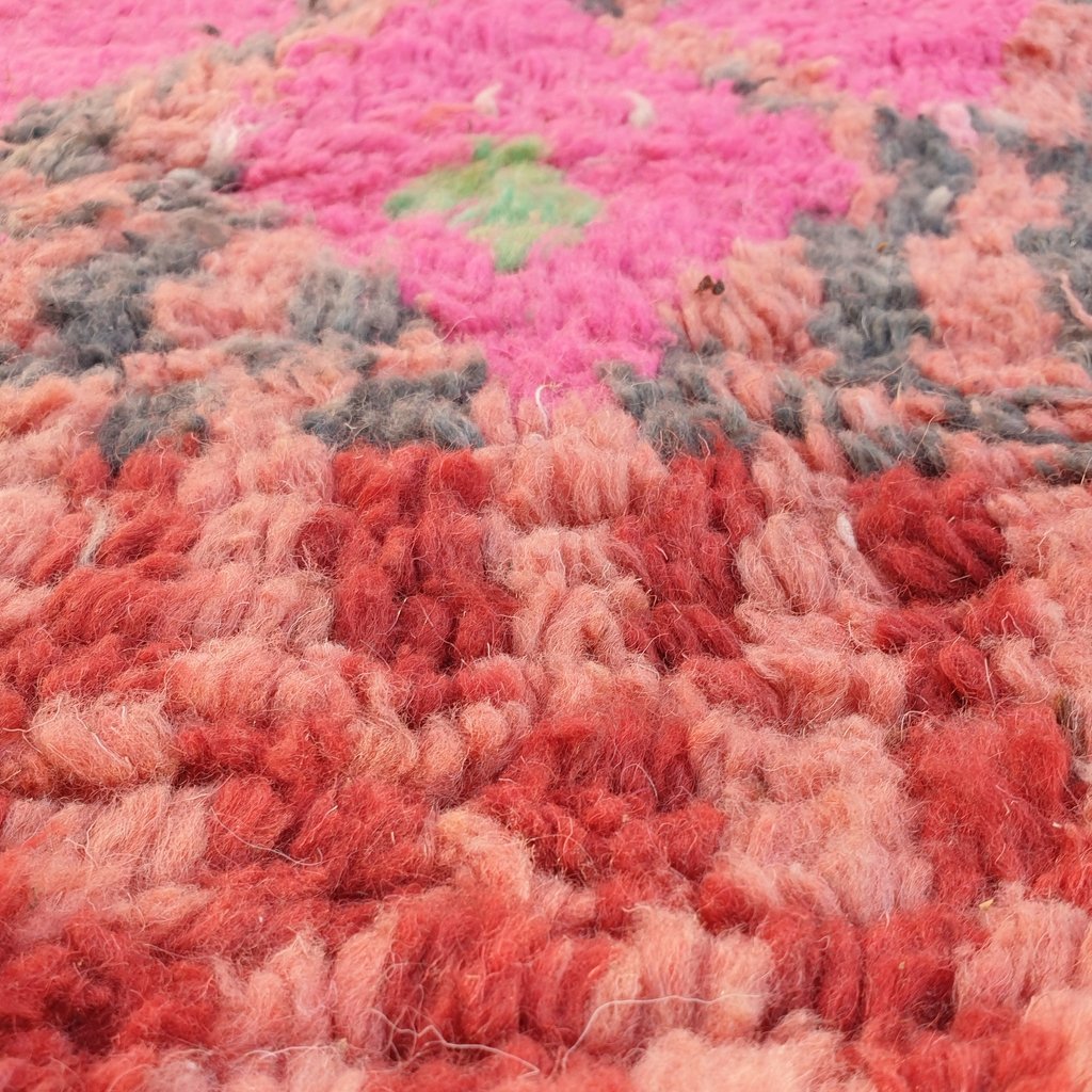 FENN | 8x5 Ft | 2,5x1,6 m | Moroccan Colorful Rug | 100% wool handmade - OunizZ
