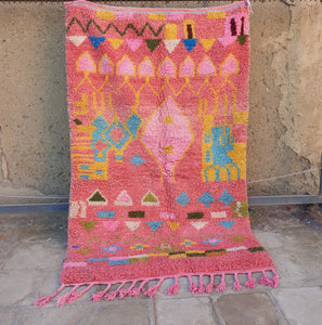 FILFILA | Boujaad Rug | 100% wool handmade in Morocco - OunizZ