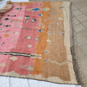 FILYA | Boujaad Rug 13x11 Ft | 4x3,4 M | 100% wool handmade in Morocco - OunizZ