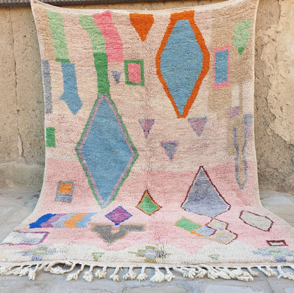 FINA | Boujaad Rug | 100% wool handmade in Morocco - OunizZ